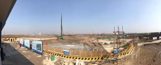 深邃泵房施工現場(chǎng)